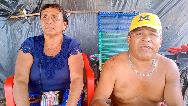 COPALA FELICIANO CHÁVEZ FRANCISCO ACOMPAÑADO DE SU ESPOSA VIRGINIA SOLANO SALMERÓN