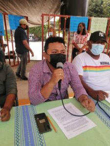 OME Jesús Sierra Rivera en su participación
