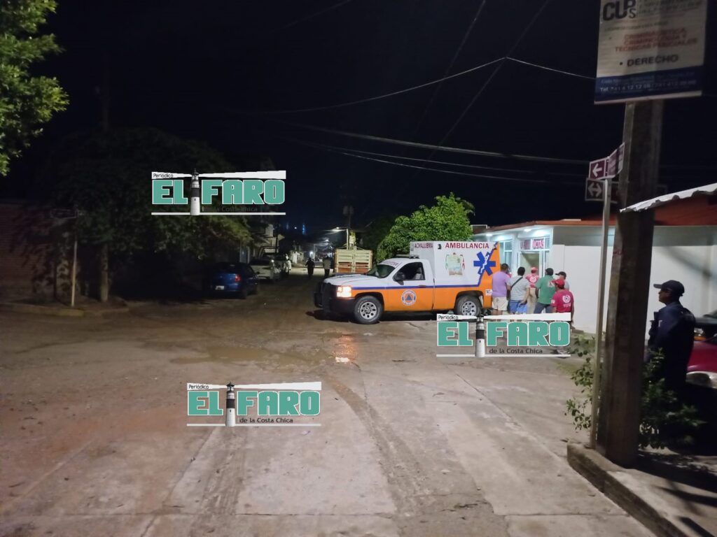 ROJA EL CUERPO SIENDO TRASLADADO POR PC AL DOMICILIO