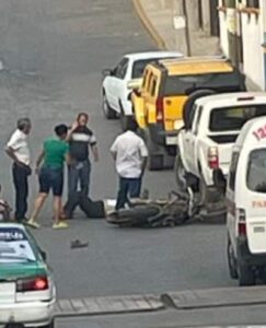 ROJA EL HERIDO TIRADO