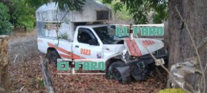 ROJA LA CAMIONETA PASAJERA ESTAMPADA