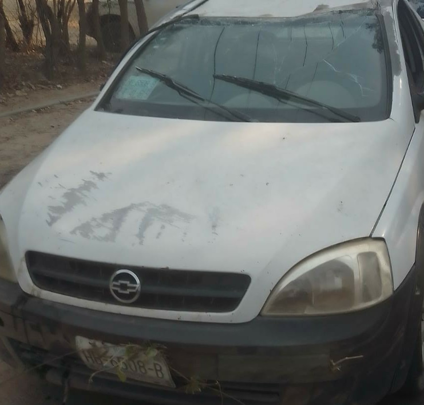 ROJA LA UNIDAD ACCIDENTADA