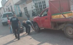 ROJA LAS UNIDADES EN EL LUGAR DE LOS HECHOS.