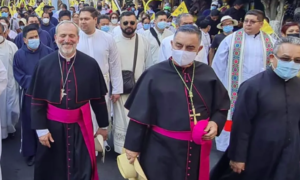 estado obispos marcha