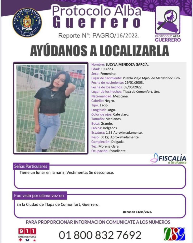 roja lucyla mendoza garcia