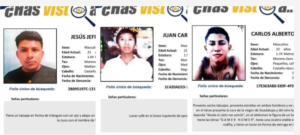 roja tres desaparecidos