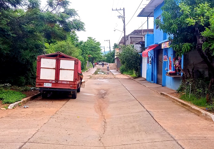 SAN LUIS ASÍ SE ENCUENTRA LA CALLE