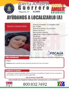 roja daniela calzada