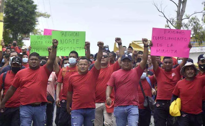 ESTADO PROTECCION CIVIL PROTESTA