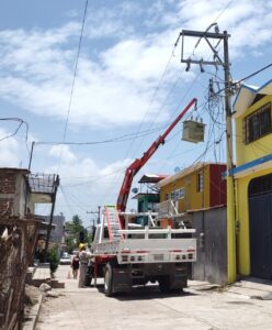 Marquelia Cambio del transformador