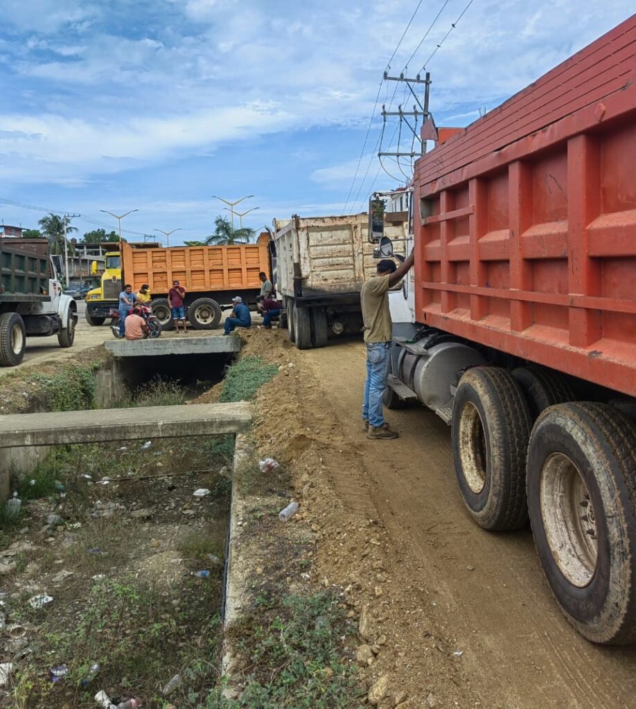 Marquelia El lugar donde retuvieron el camión de Materiales Conchita (1)