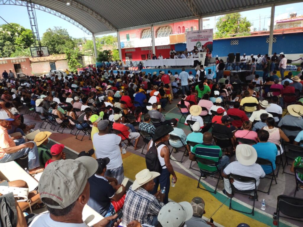 Marquelia La asistencia de pescadores