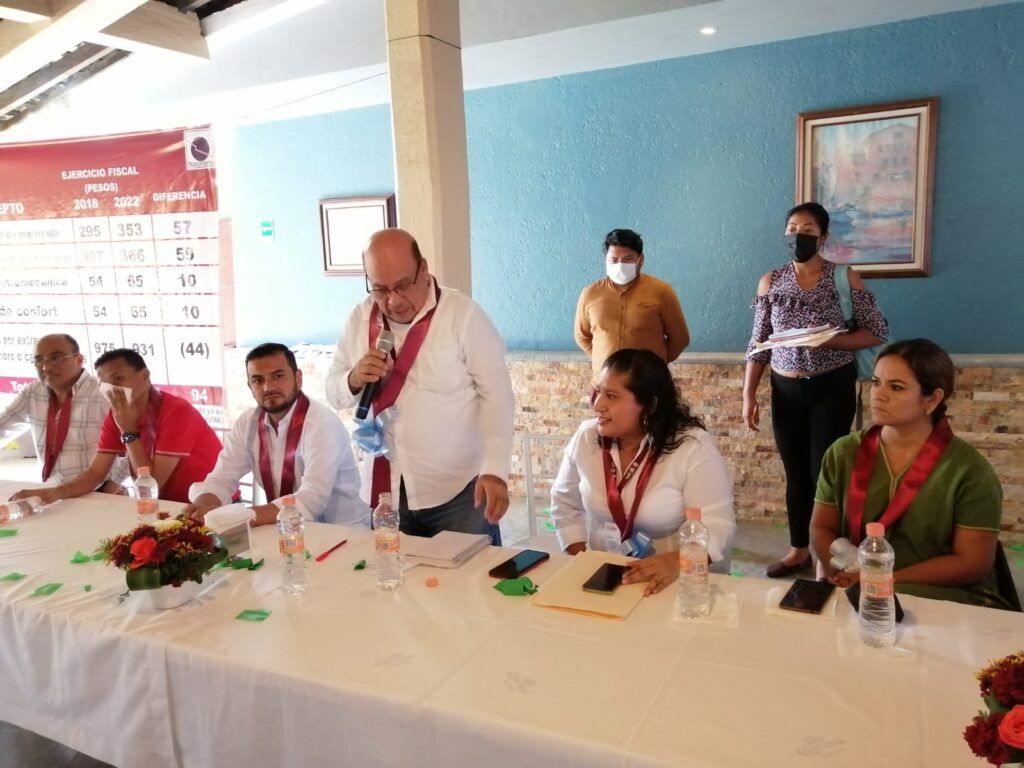 OME Arturo Salinas en su mensaje