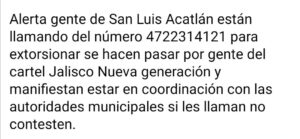 ROJA DENUNCIA PUBLICADA EN FACEBOOK
