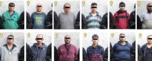 ROJA LOS DETENIDOS EN TOPILEJO