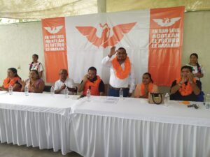 SAN LUIS ABDIAS ACEVEDO DURANTE EL EVENTO