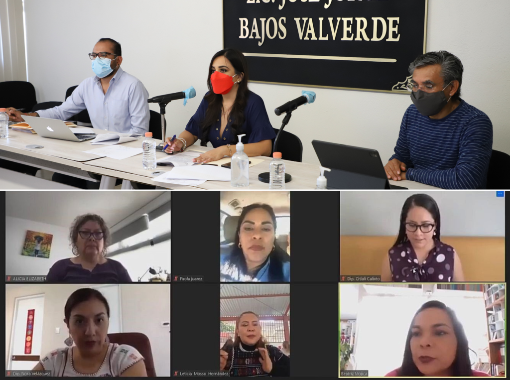 principal sesión de comisiones