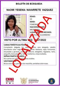 roja Naomi Yesenia Navarrete