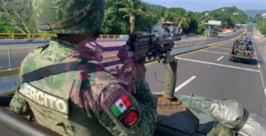 ESTADO LLEGAN 300 MILITARES