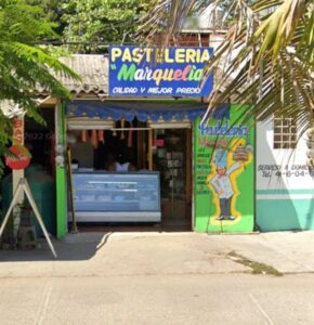 Juchitán La pastelería en Marquelia
