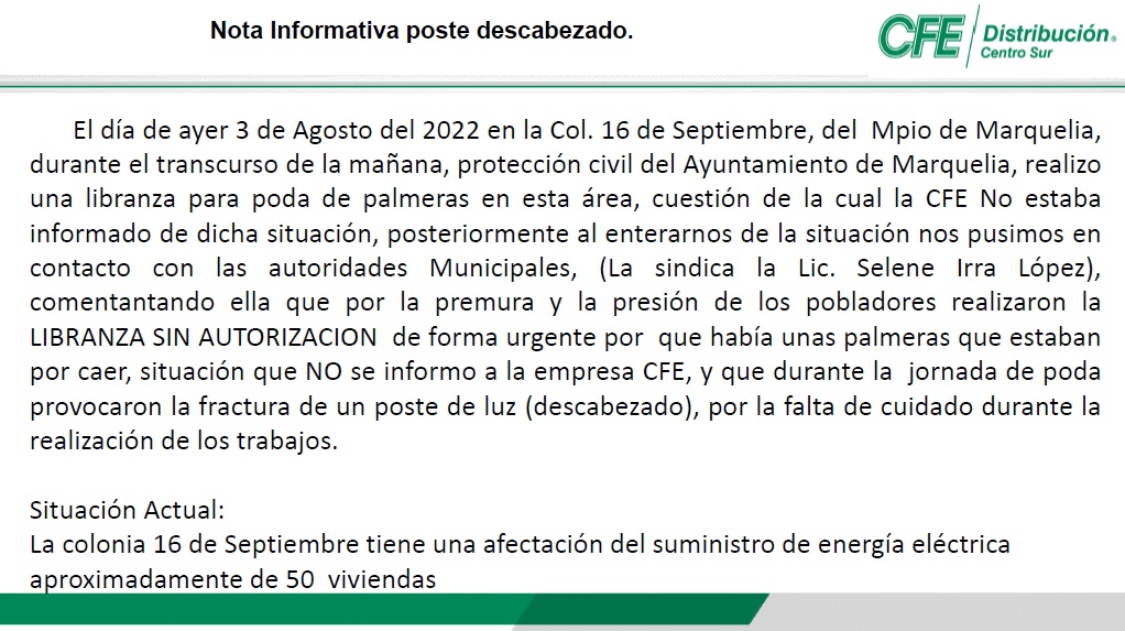 Marquelia Notificación a la CFE (1)
