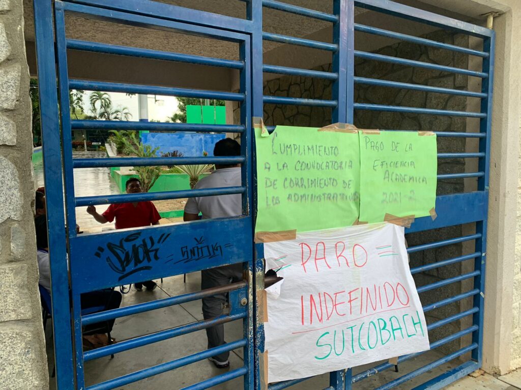 OME LOS MAESTROS EN PARO