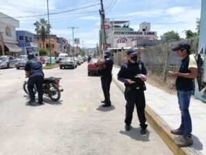 OME LOS TRANSITOS SANCIONANDO