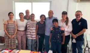 OME Rafael Navarrete y alumnos premiados