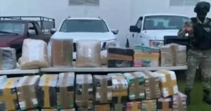 ROJA INCAUTAN COCAINA EN CHIAPAS