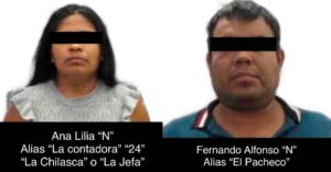 roja Ana Lilia N y su lugarteniente