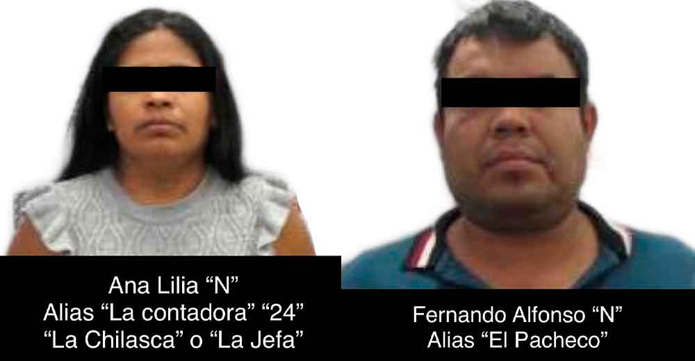 roja Ana Lilia N y su lugarteniente