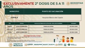 COPALA CALENDARIO DE VACUNACION