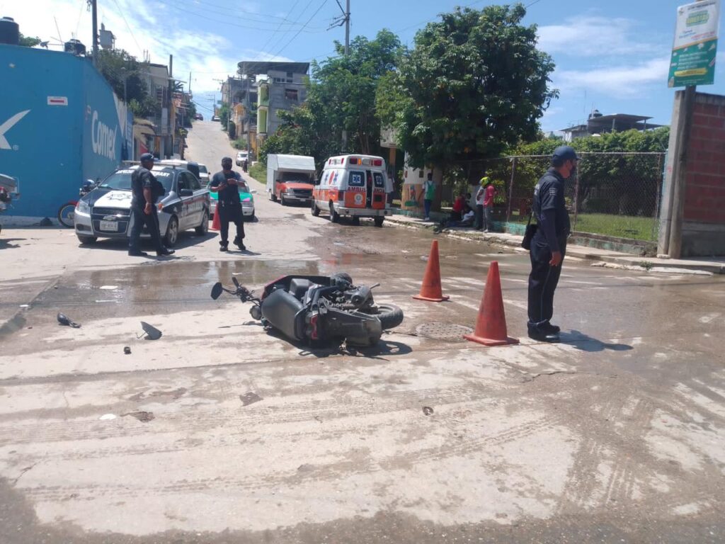 ROJA El lugar del accidente