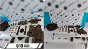 roja aseguan presunta droga