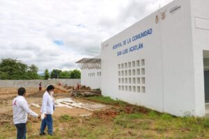 san luis Aidé Ibarez recorre el lugar