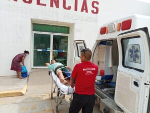 ROJA Higinio Paulino Lorenzo siendo atendido (2)