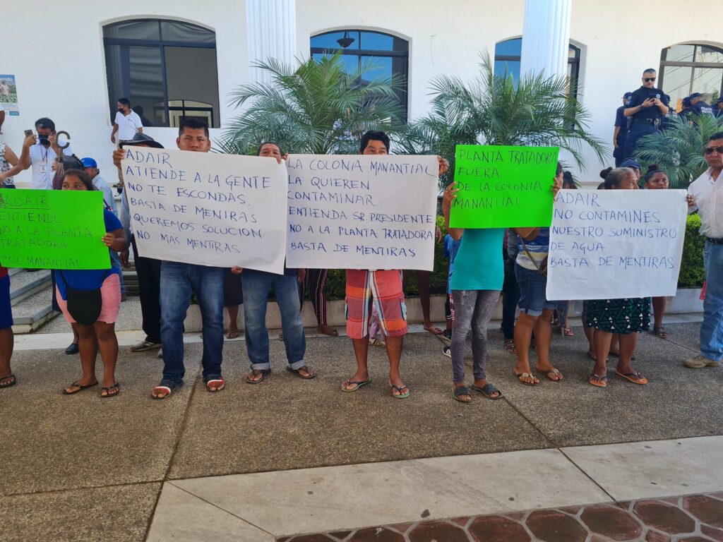SAN UIS MANIFESTACION EL DÍA DEL INFORME