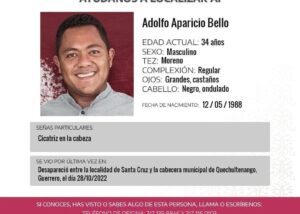 roja desaparece copalteco