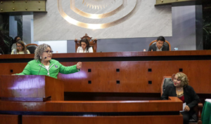 CONGRESO ALICIA ZAMORA CUESTIONA A TITULAR DE OBRAS