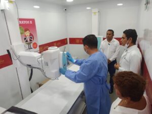 Marquelia Durante el arranque de los servicios médicos (2)