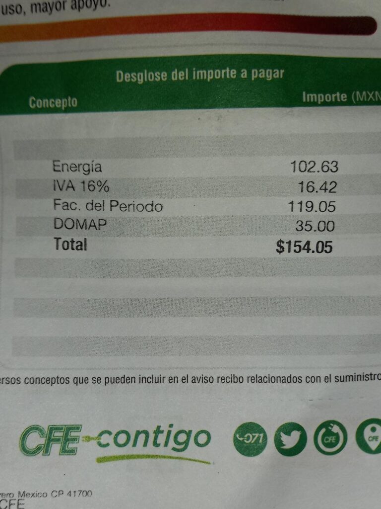OME LOS RECIBOS CON EL COBRO (2)