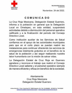 OMETEPEC COMUNICADO