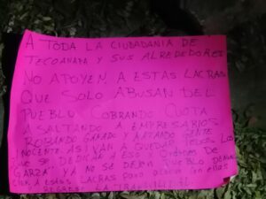 roja el mensaje