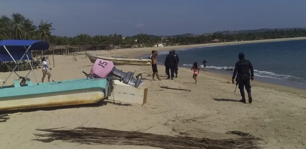 Marquelia Elementos de seguridad en las playas (2)