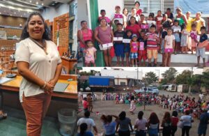 MARQUELIA MARBEN DE LA CRUZ LLEVA JUGUETES