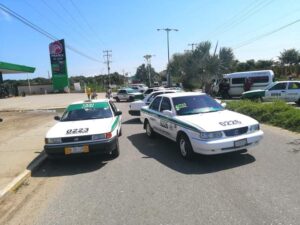 OME Los taxistas locales