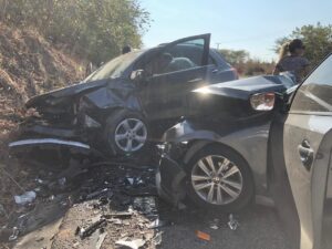 ROJA EL APARATOSO ACCIDENTE