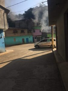 ROJA LA VIVIENDA INCENDIADA