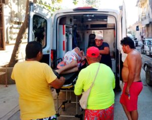 ROJA TRASLADO DEL MENOR A UNA CLINICA PARTICULAR