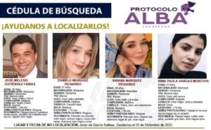 roja los desaparecidos